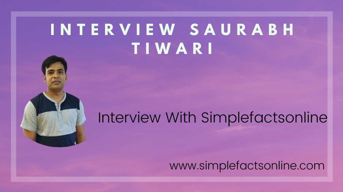 interview with saurabh tiwari